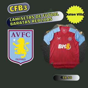 camiseta replica Aston Villa